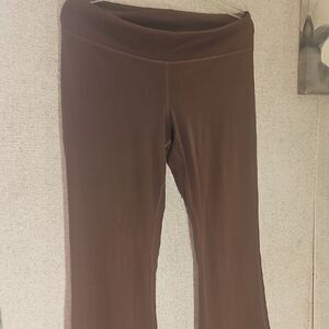 lululemon athletica Brown Wide Leg Pants